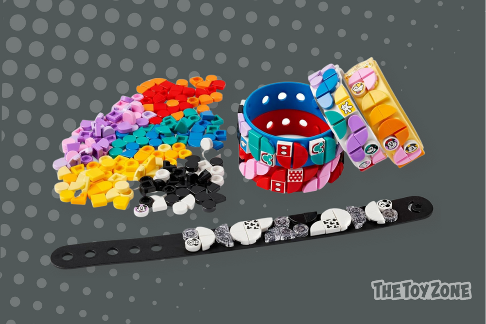 48 LEGO DOTS Disney Mickey Friends Bracelets Mega Pack