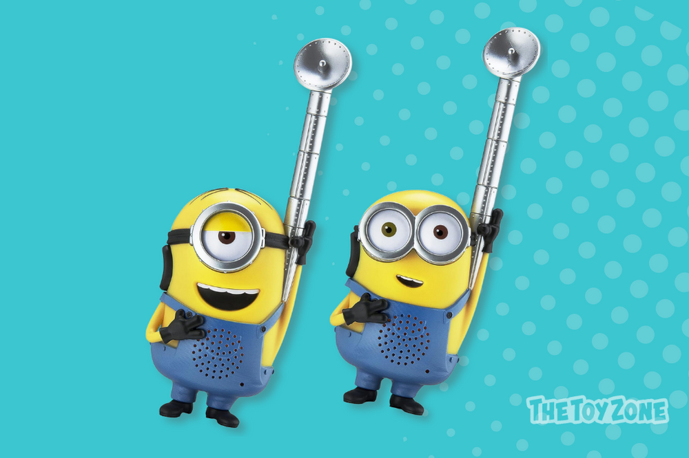 4 eKids Minions Walkie Talkies