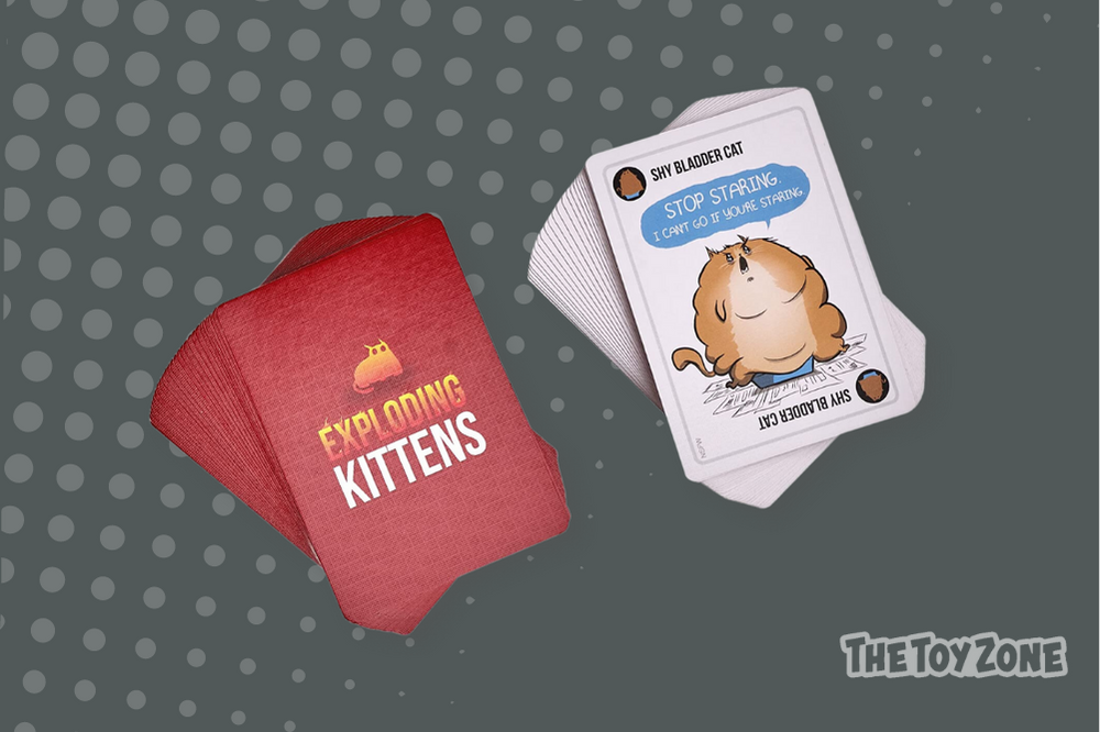4 Exploding Kittens Card Game