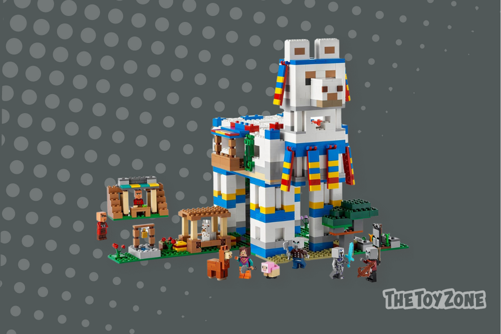 4 LEGO Minecraft The Llama Village 4 LEGO Minecraft The Llama Village