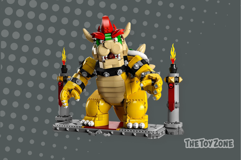 4 LEGO Super Mario The Mighty Bowser 71411