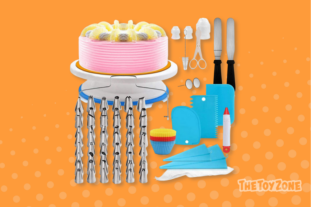 50 Cake Decorating Kit for Beginners