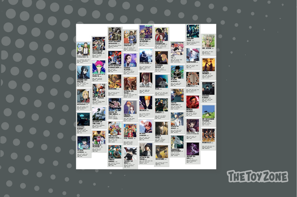 52 Anime Posters for Anime Wall Decor