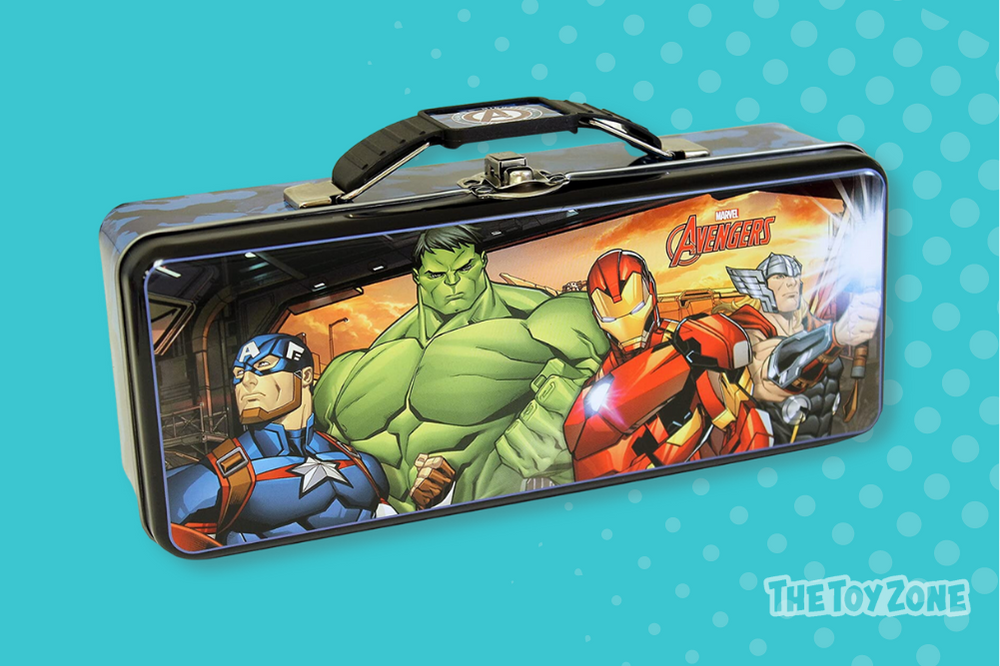 53 The Tin Box Company Avengers Pencil Box