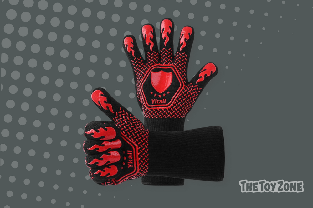 56 Ykall BBQ Grilling Gloves 56 Ykall BBQ Grilling Gloves