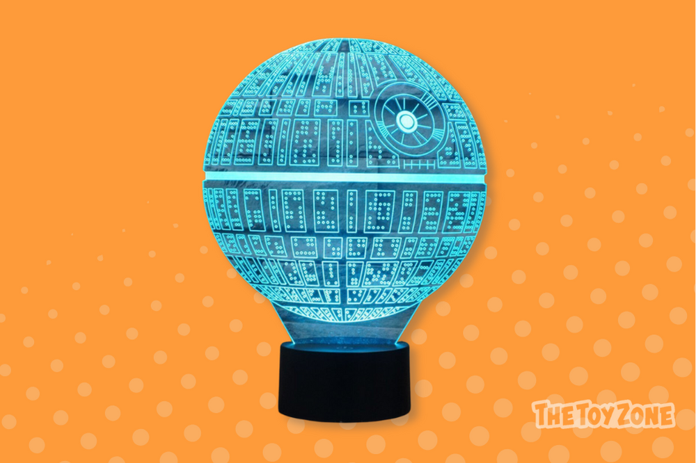 58 Death Star 3D Illusion Platform Night Light