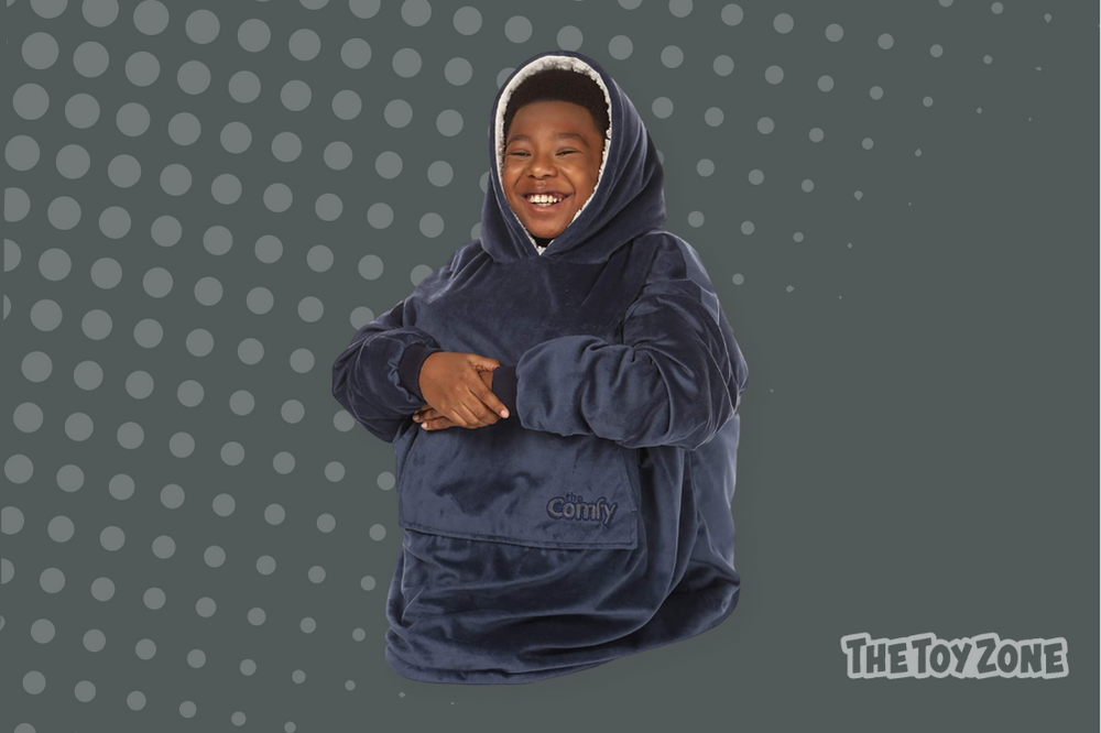 60 The Comfy JR The Original Oversized Microfiber Sherpa Wearable Blanket