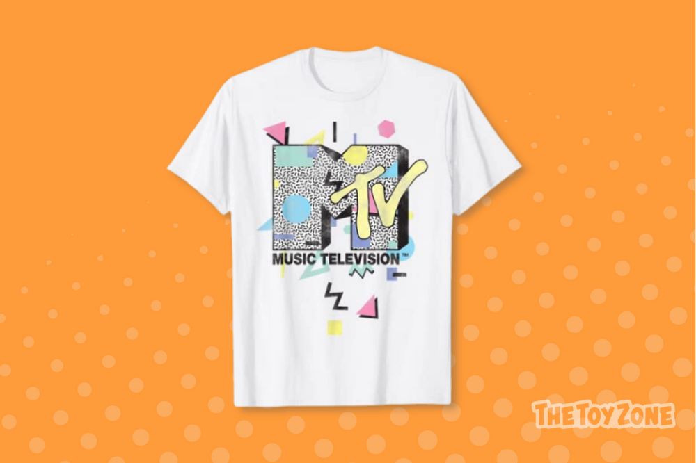 62 MTV Retro Logo Graphic T Shirt