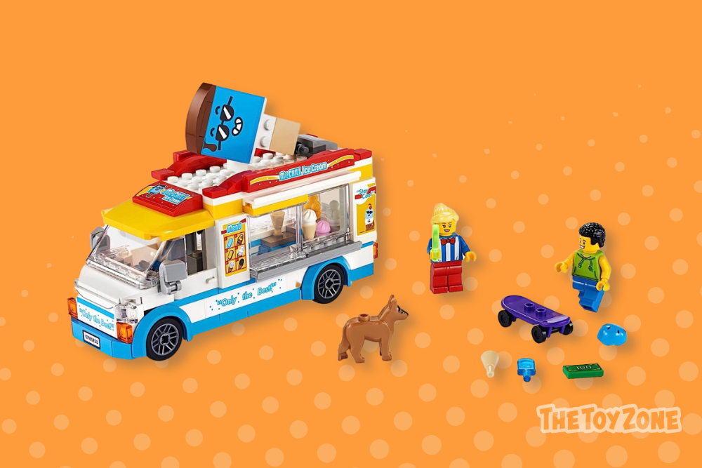 6 LEGO City Ice Cream Van Truck
