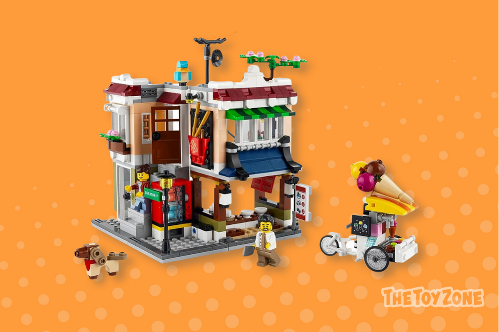 6 LEGO Creator 3in1 Downtown Noodle Shop Building Set 31131 6 LEGO Creator 3in1 Downtown Noodle Shop Building Set 31131