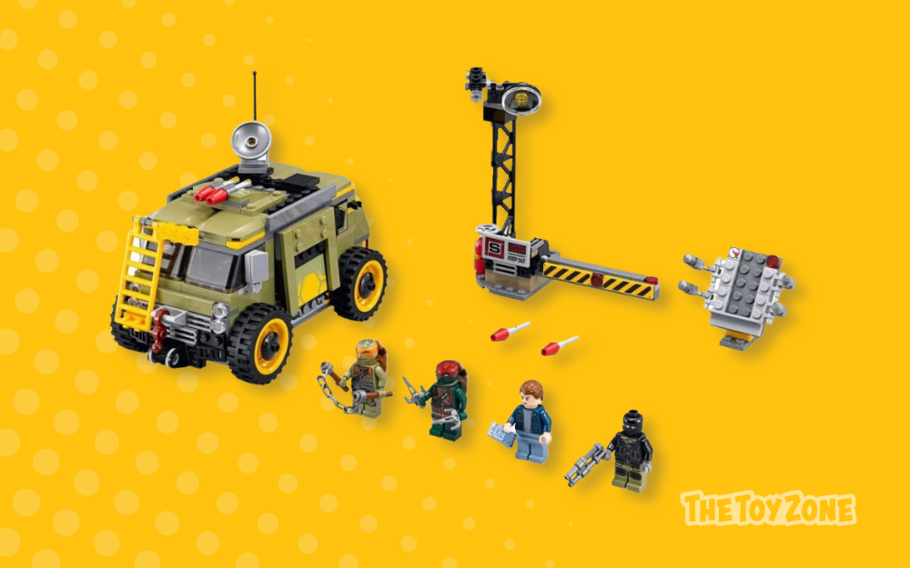 6 LEGO Ninja Turtles Turtle Van Takedown 79115 6 LEGO Ninja Turtles Turtle Van Takedown 79115