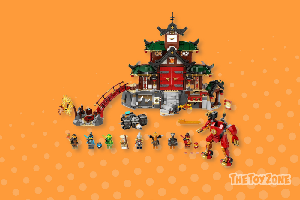 6 LEGO NINJAGO Ninja Dojo Temple