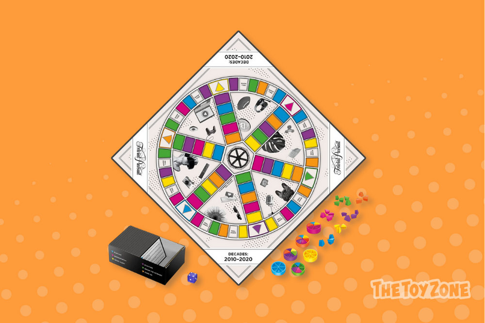 6 Trivial Pursuit Decades 2010 to 2020