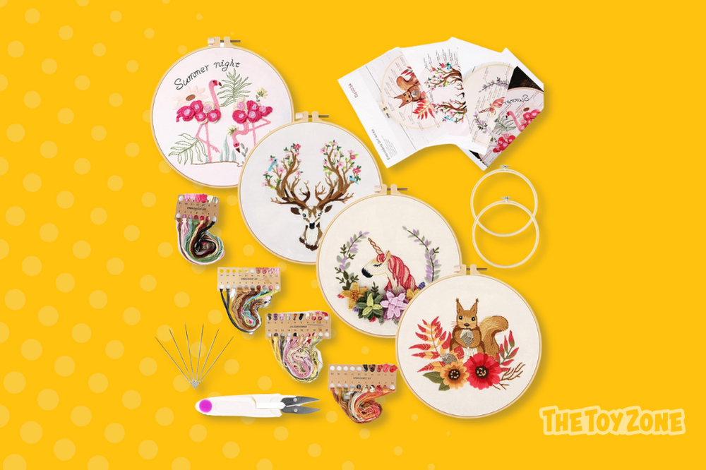 7 Picoey Daisy Embroidery Kit 7 Picoey Daisy Embroidery Kit
