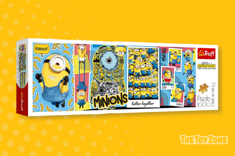 7 Puzzle Panoramic Trefl Minions 1.000 Piece Jigsaw Puzzle