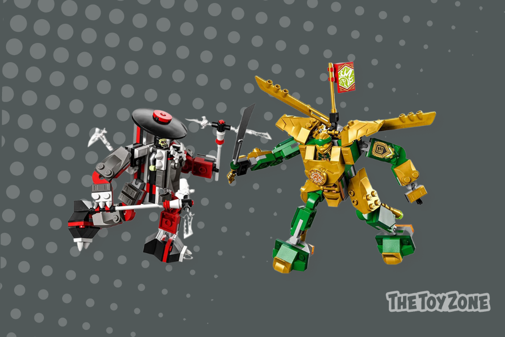 8 LEGO NINJAGO Lloyd’s Mech Battle EVO