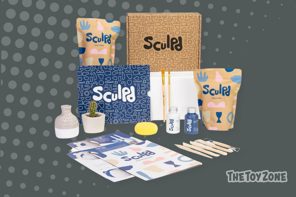 8 Sculpd Pottery Kit 8 Sculpd Pottery Kit