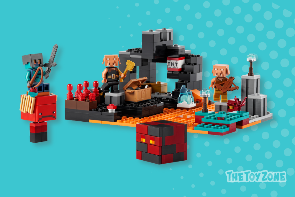 9 LEGO Minecraft The Nether Bastion Set, 21185