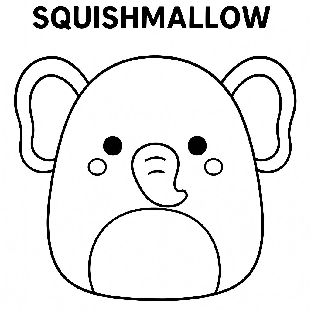 Elephant Squishmallow