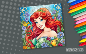 Header Little Mermaid Coloring Pages