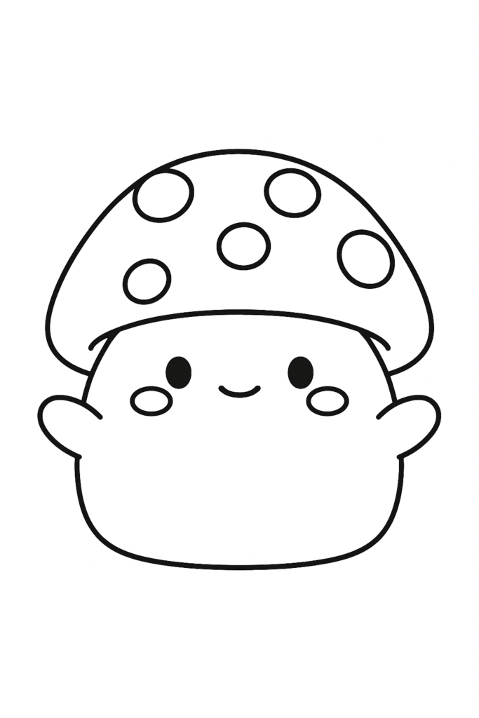 mushroom squishmallow